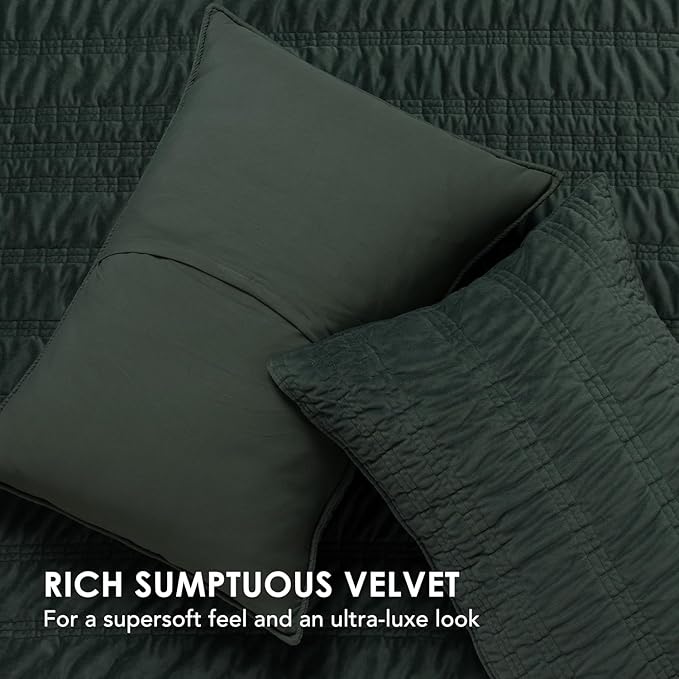 Velvet Quilt Set - King