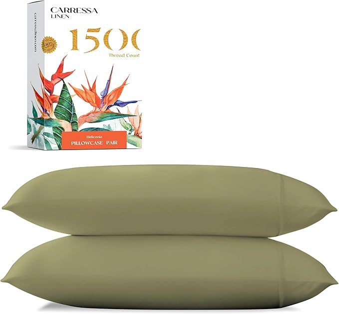 Linen Cooling Pillowcase Set - King - 2 Piece