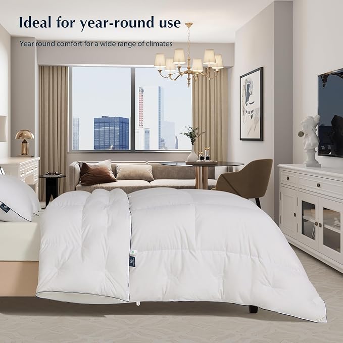 100% Cotton Duvets Down Comforter - Queen