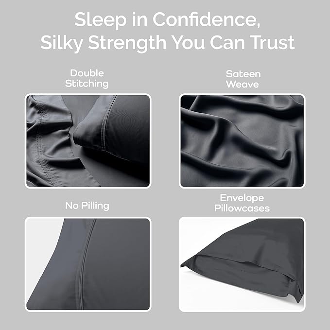 Linen Cooling Pillowcase - King