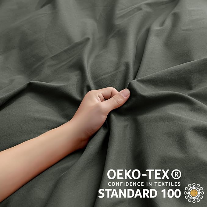 Linen Duvet Cover Set - Twin - 2 Piece
