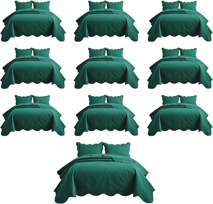 Microfiber Quilt Set - Twin - 10 Pack