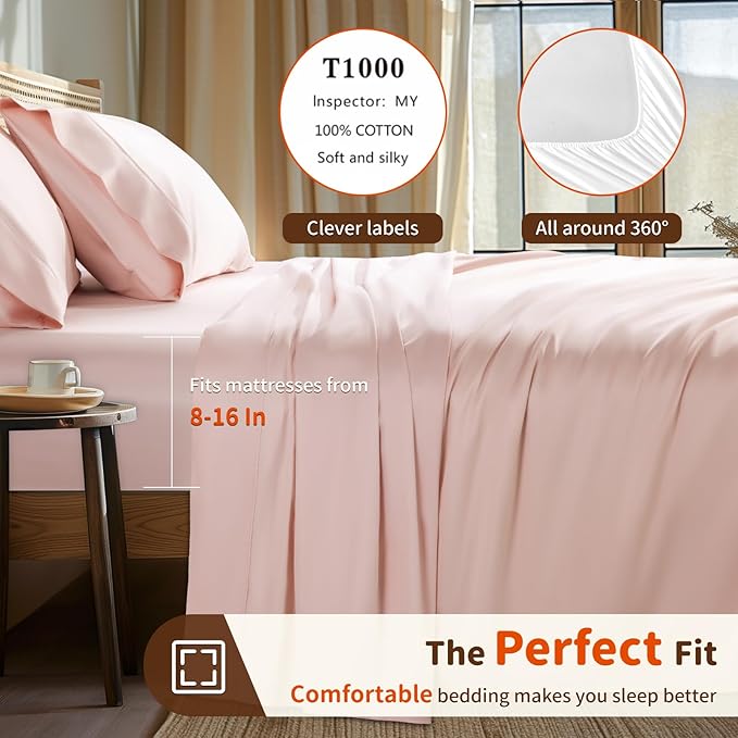 Bed Sheet Set - Twin XL - 3 Piece