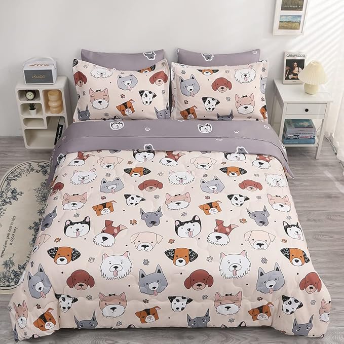 Microfiber Comforter Set - Queen - 7 Piece