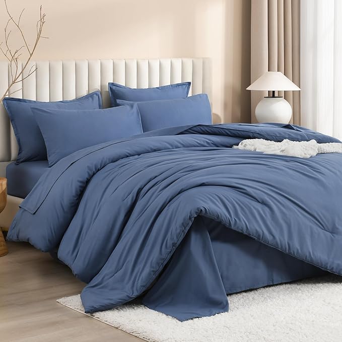 Comforter Set - Queen - 7 Piece