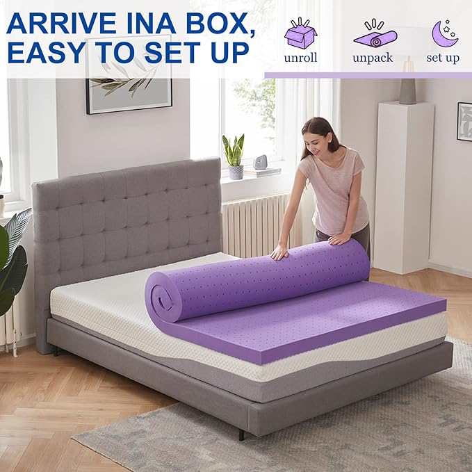Memory Foam Mattress Topper - Queen