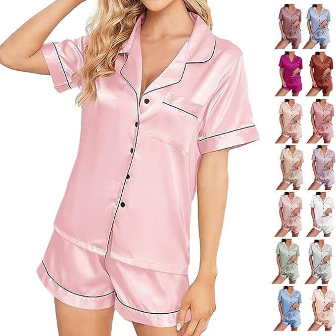 Satin Pajama Set