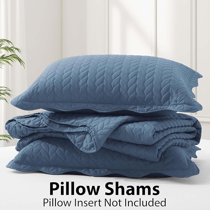 Microfiber Quilt Set - King - 8 Pack