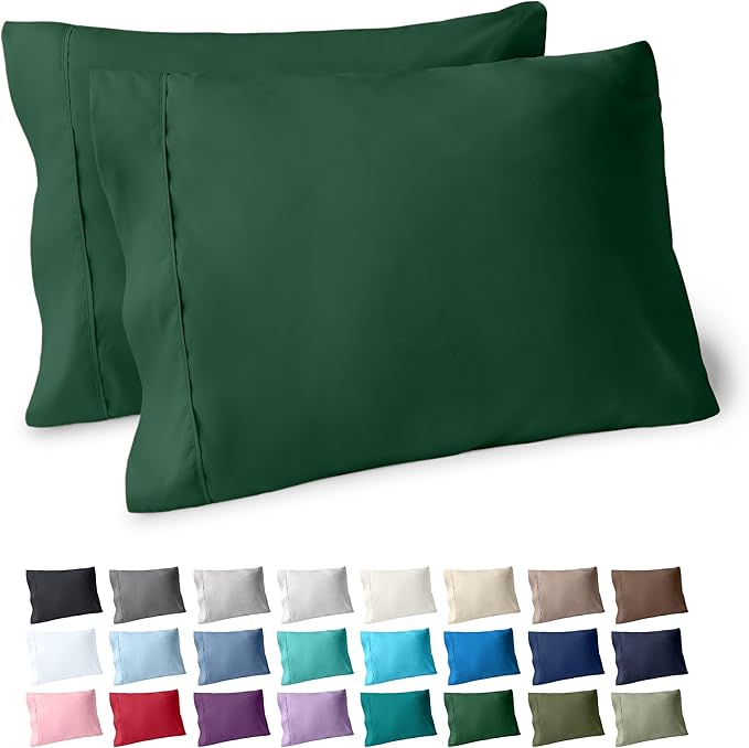 Microfiber Cooling Pillowcase Set - Queen - 2 Pack - 2 Piece