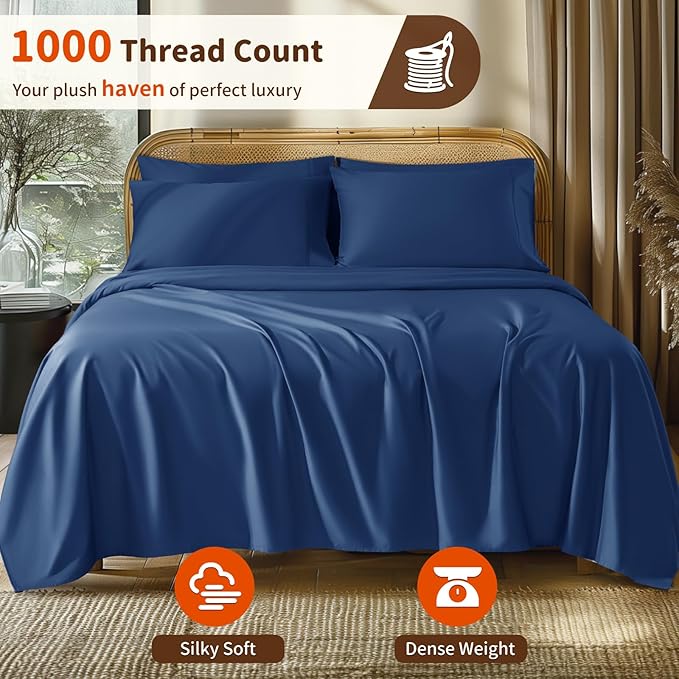 Bed Sheet Set - Full - 6 Piece