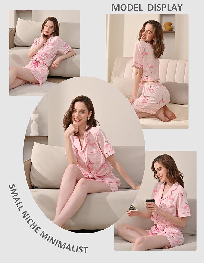 Women's 100% Cotton Pajama Set - 2 Piece