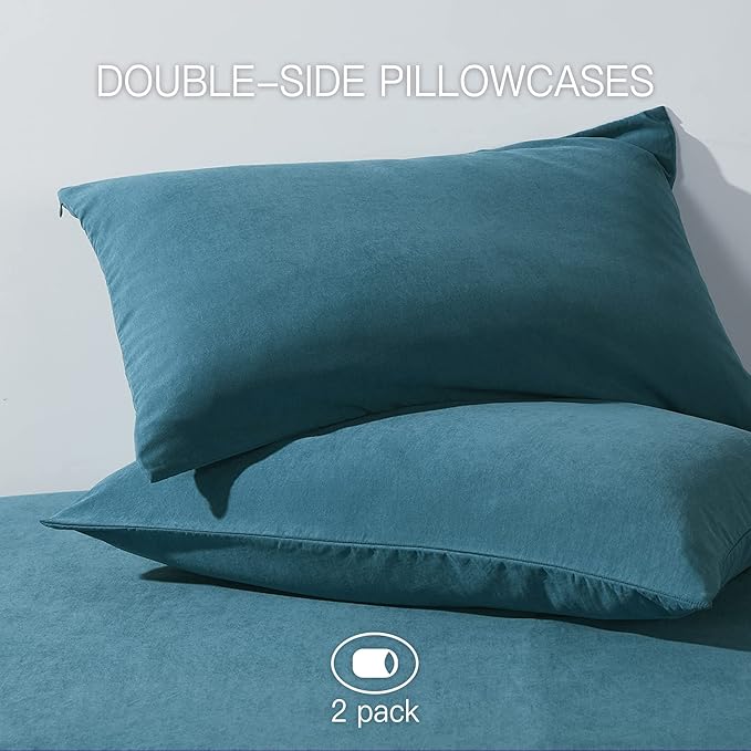 Microfiber Pillowcase Set - Queen - 20 x 30 in - 2 Pack - 2 Piece