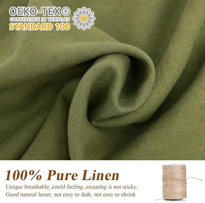 Linen Pillowcase Set - 2 Piece