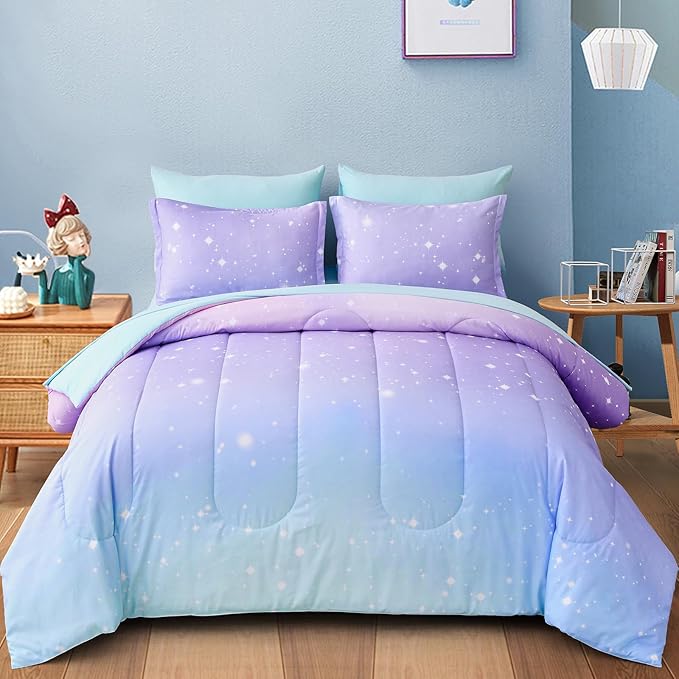 Microfiber Comforter Set - Queen - 7 Piece