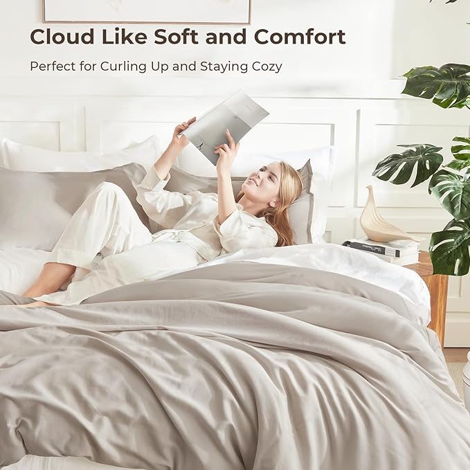 Linen Comforter Set - Twin XL - 68 x 92 in - 2 Piece