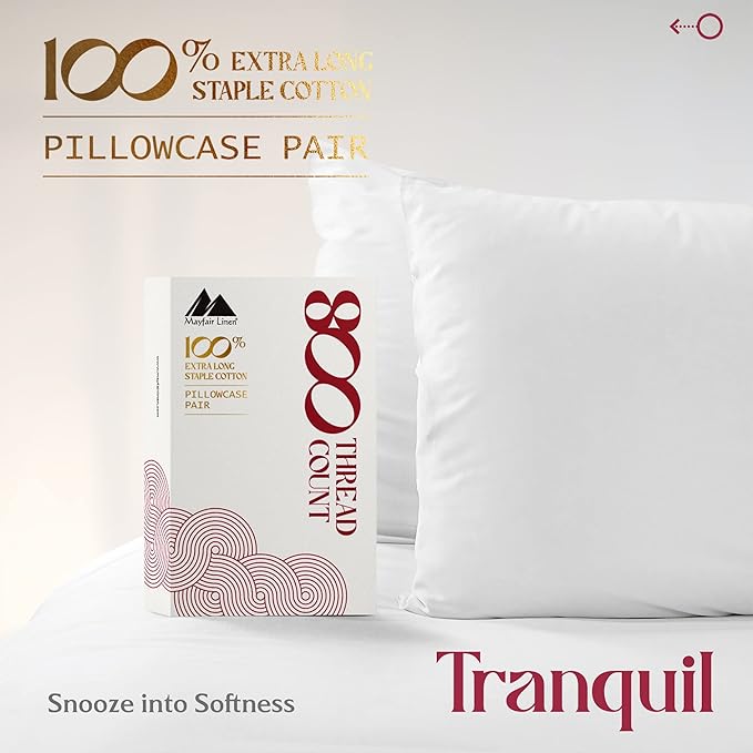 Linen Cooling Pillowcase Set - King - 2 Piece