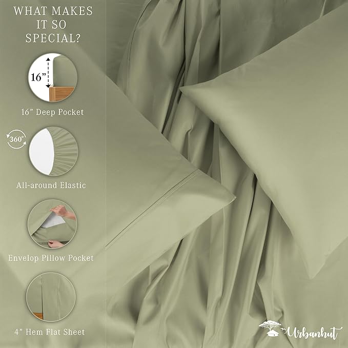 Bed Sheet Set - Full - 4 Piece