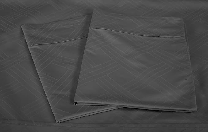 100% Cotton Bed Sheet Set - King - 4 Piece