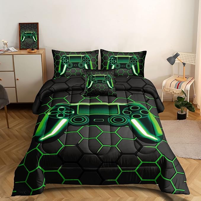 Microfiber Comforter Set - Twin - 5 Piece