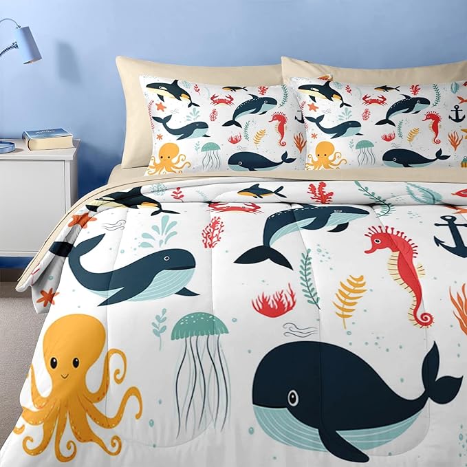 Comforter Set - Queen - 7 Piece
