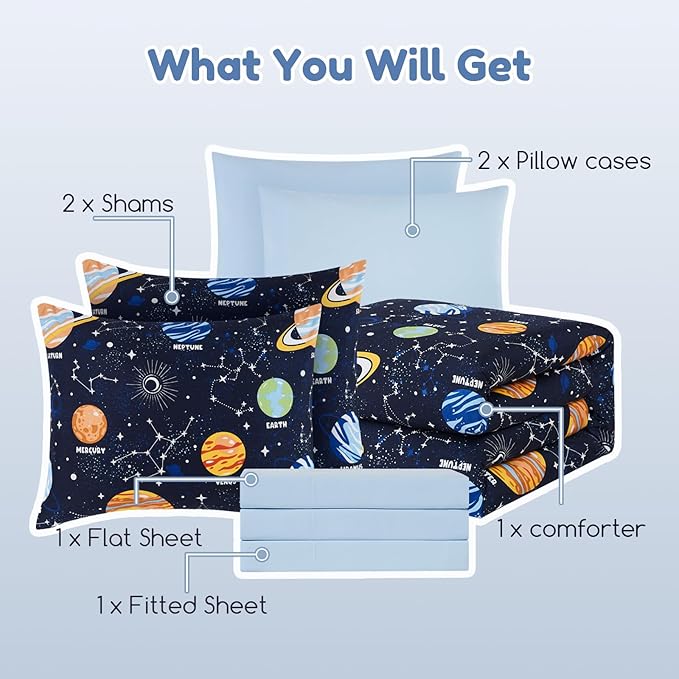 Comforter Set - Full - 7 Piece