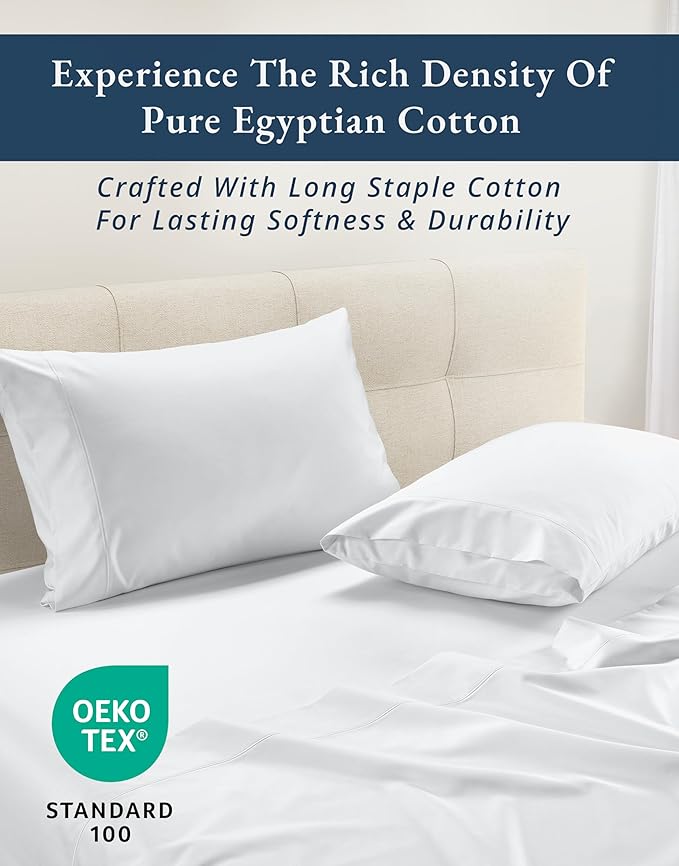 Linen Bed Sheet Set - King