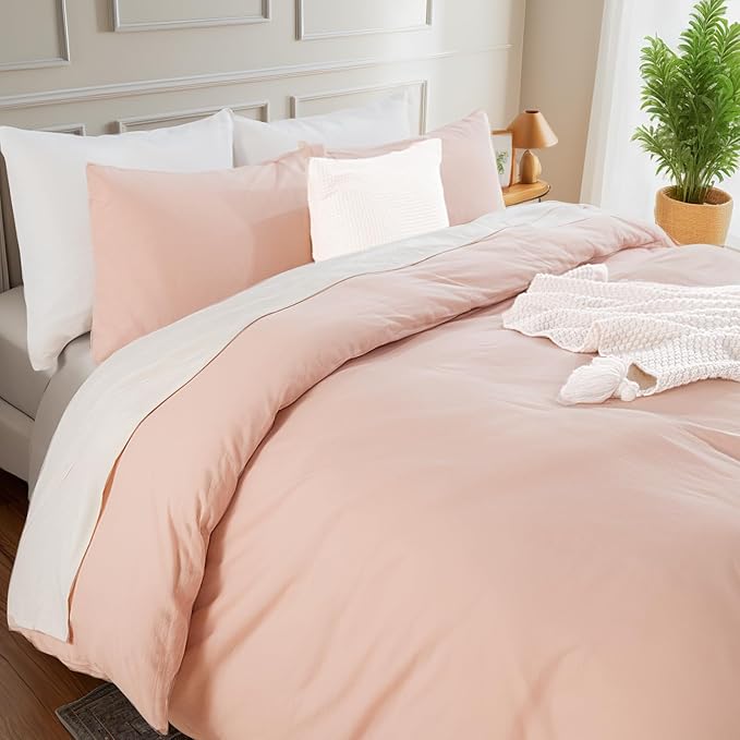 Linen Duvet Cover Set - Twin - 2 Piece