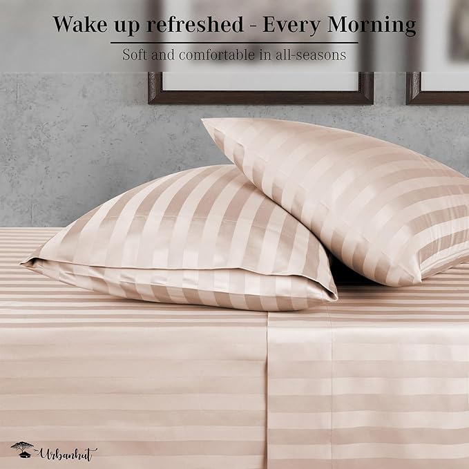 Bed Sheet Set - Twin - 16 in Deep Pocket - 4 Piece