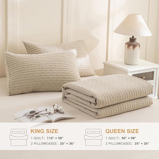 Bedding Set - King - 3 Piece