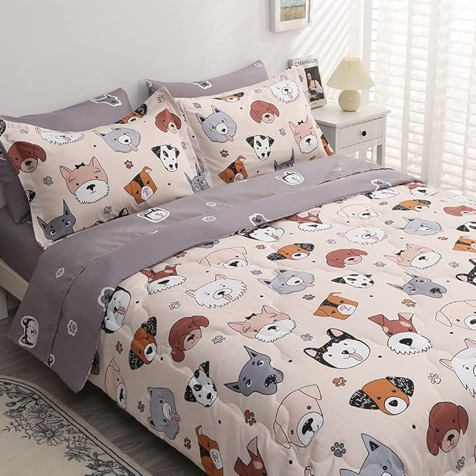 Microfiber Comforter Set - Twin - 7 Piece
