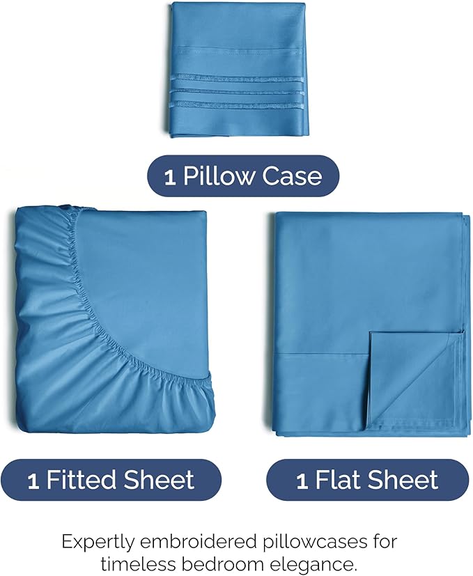 Cooling Bed Sheet Set - Twin XL - 3 Piece