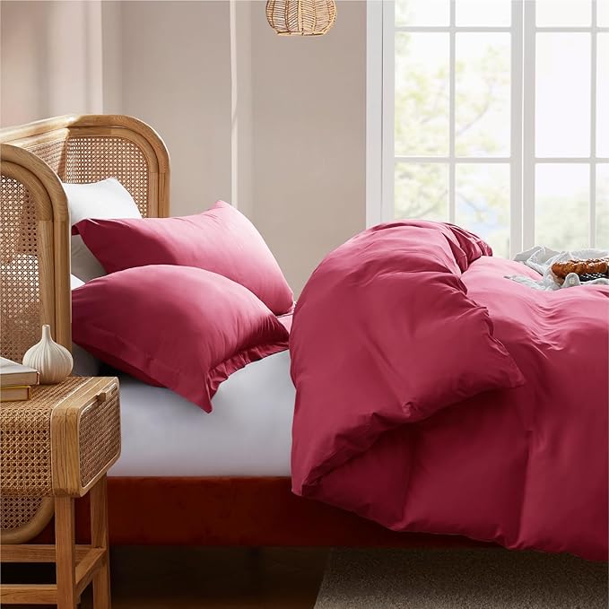 Duvet Cover Set - Full - 80 x 90 in - 3 Piece
