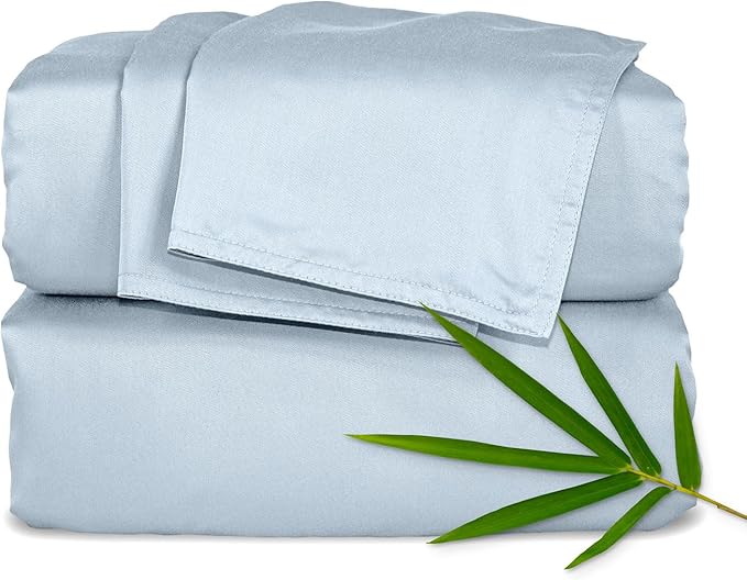Bamboo Cooling Bed Sheet Set - Full - 4 Piece