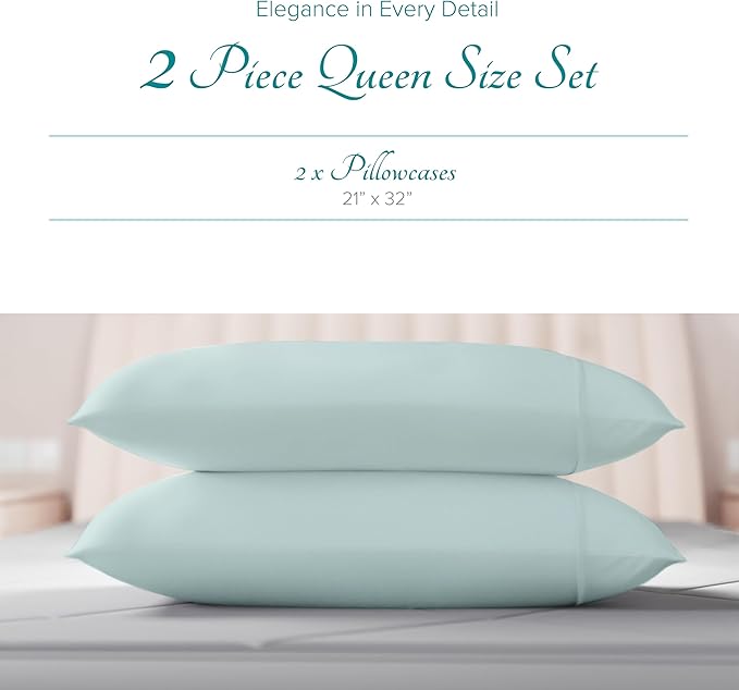 Linen Pillowcase Set - Queen - 2 Piece