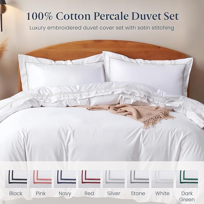 100% Cotton Duvet Cover Set - Twin XL - 2 Piece