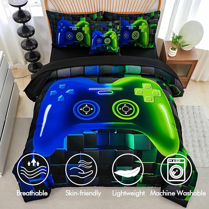Comforter Set - Queen - 6 Piece