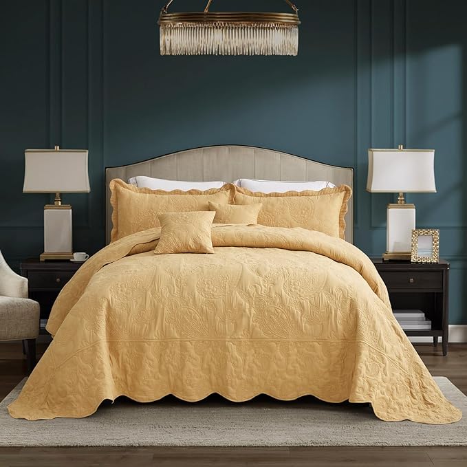 Microfiber Bedding Set - King - 5 Piece