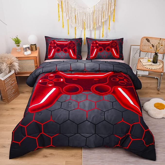 Microfiber Comforter Set - Queen