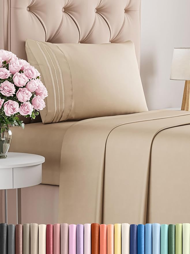 Cooling Bed Sheet Set - Twin - 3 Piece