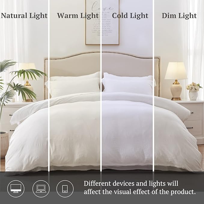 Microfiber Duvet Cover Set - 3 Piece