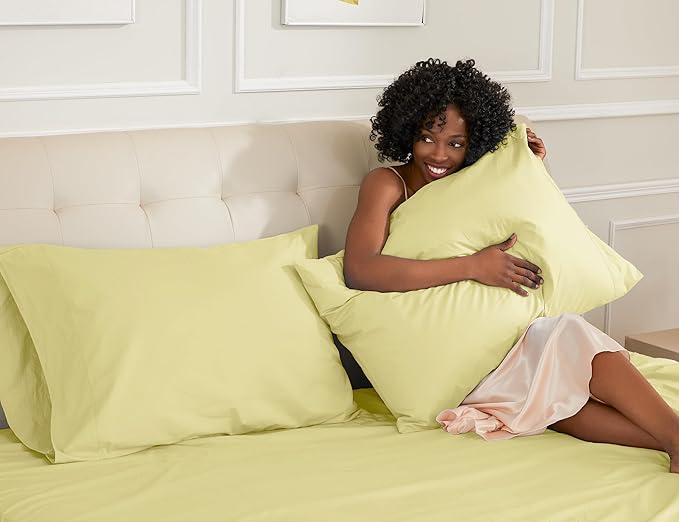 100% Cotton Pillowcase Set - Queen - 20 x 30 in - 2 Piece