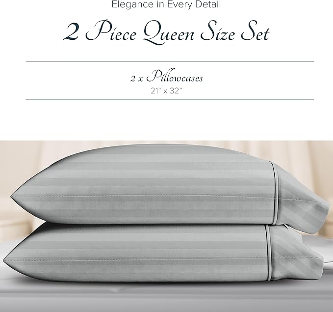 Linen Cooling Pillowcase Set - Queen - 2 Piece