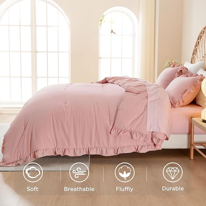Microfiber Comforter Set - Full - 79 x 90 in - 3 Piece