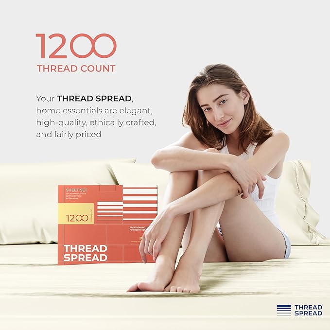 Cooling Bed Sheet Set - California King - 17 in Deep Pocket - 4 Piece