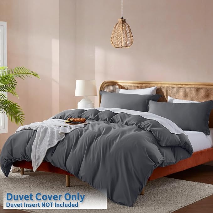 Duvet Cover Set - King - 104 x 90 in - 3 Piece