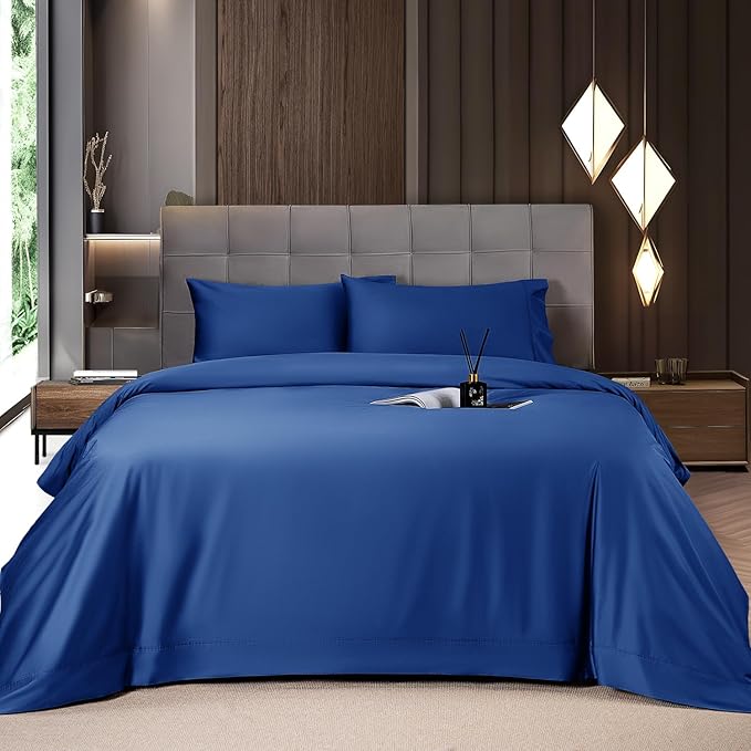 Bamboo Cooling Bed Sheet Set - California King - 4 Piece