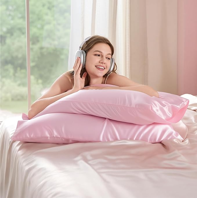 Satin Pillowcase Set - Queen - 20 x 30 in - 2 Piece