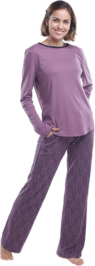 Women's Pajama Set - Long Sleeve - 2 Piece
