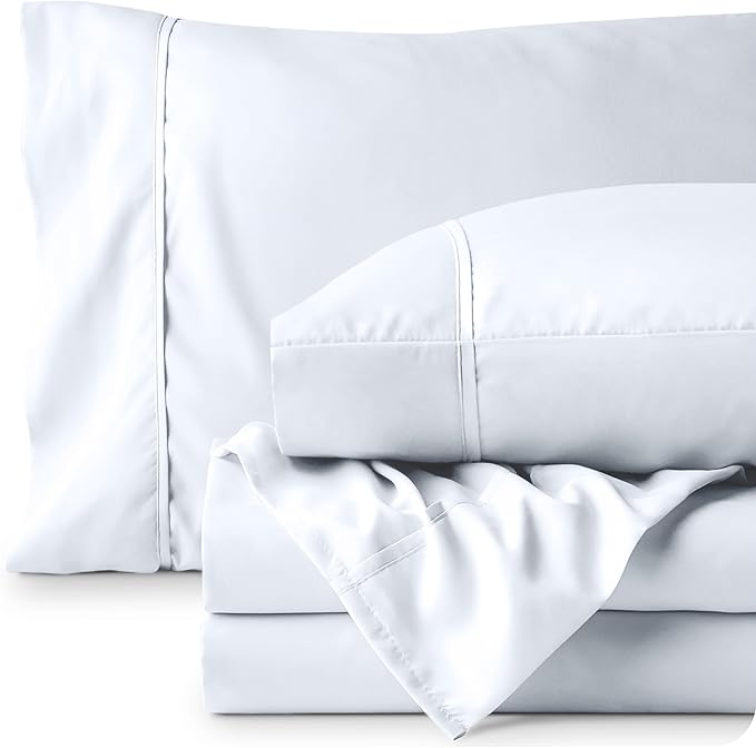 Microfiber Bed Sheet Set - King - 4 Piece