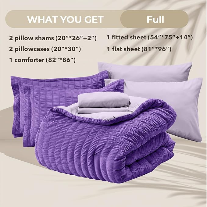 Comforter Set - Full - 7 Piece